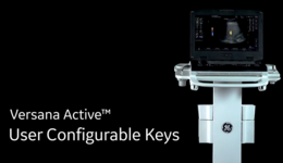 Versana Active: User configurable keys